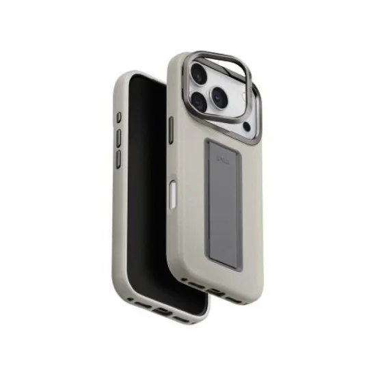 Uniq Hybrid Iphone 17 Pro Max (2025) Magclick Charging Heldro Pro - Clay